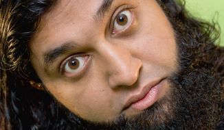 Azhar Usman, a Muslim comic from Chicago, is known for his work on “Allah Made Me Funny: the Official Muslim Comedy Tour.”