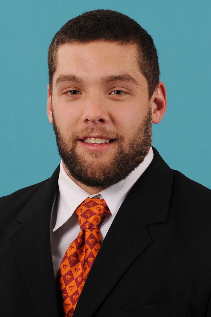 Virginia Tech sophomore linebacker Jack Tyler has 35 tackles and one sack this season. (Virginia Tech Athletics)