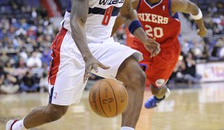 Guard Roger Mason returned to the Washington Wizards partly because he felt he could impart his veteran wisdom on a very young team. (AP Photo/Nick Wass)