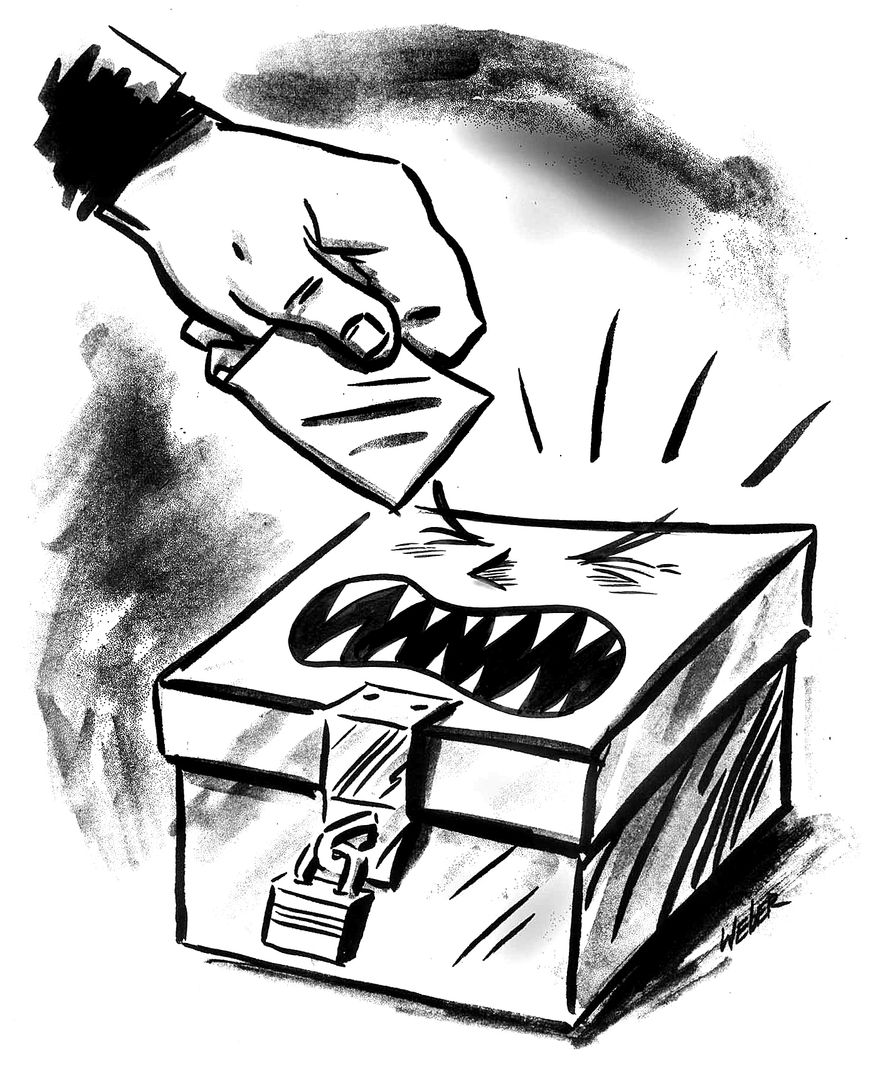 Illustration by Mark Weber for The Washington Times