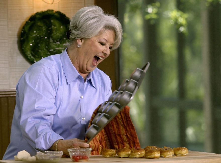 Paula Deen says that after being diagnosed with Type 2 diabetes three years ago, she cut out her continuous sweet tea and started walking on a treadmiill. (Food Network via Associated Press)