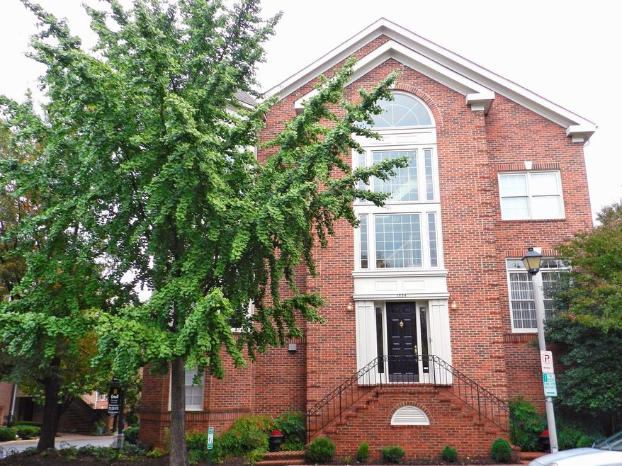 The end-unit town home at 1534 N. Colonial Court is on the market for $1,175,000. The home, built in 1993, has four finished levels, four bedrooms, two full baths and two powder rooms.
