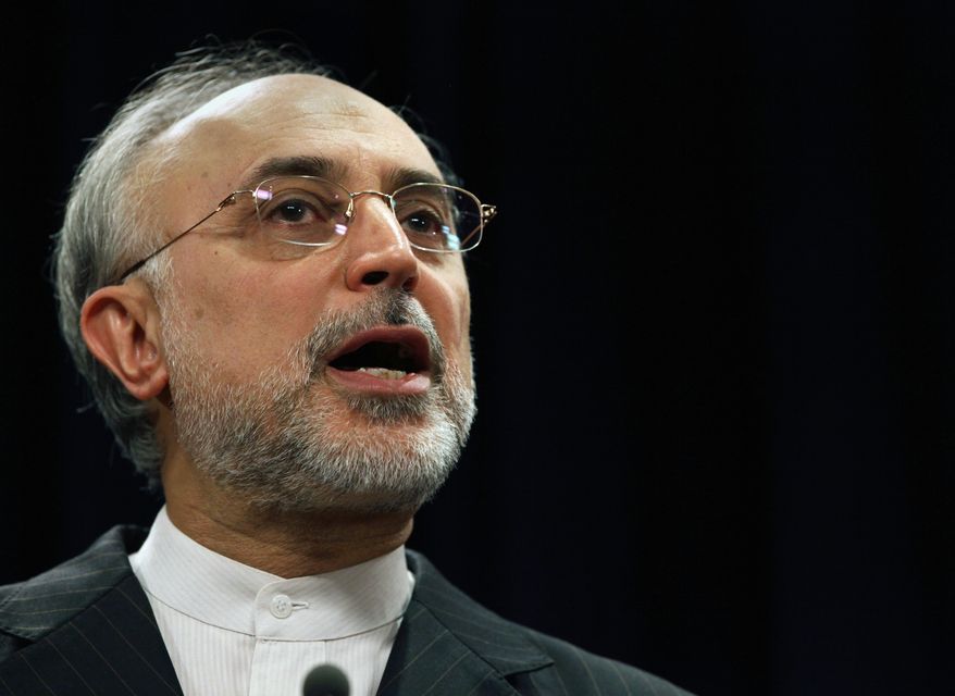 Iranian Foreign Minister Ali Akbar Salehi (Associated Press)