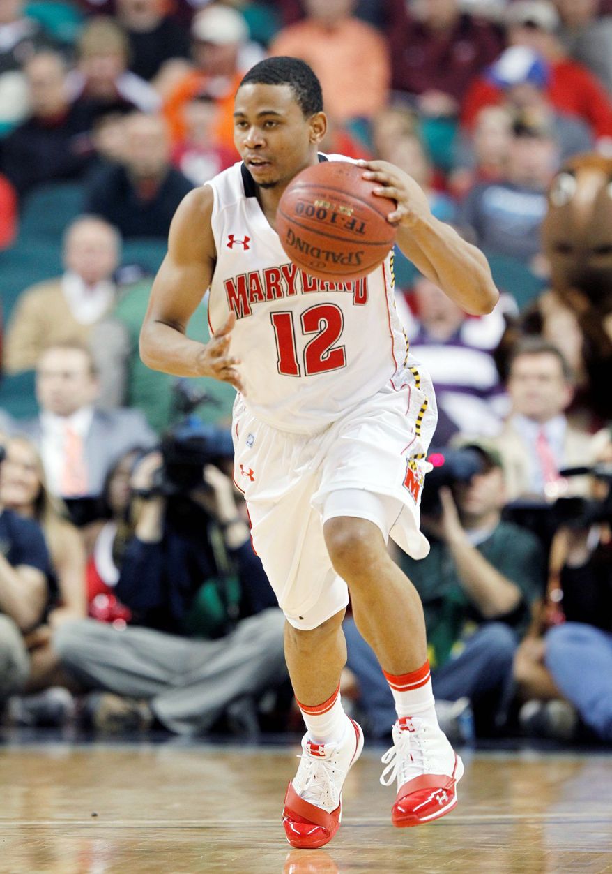 **FILE** Maryland guard Terrell Stoglin (Associated Press)