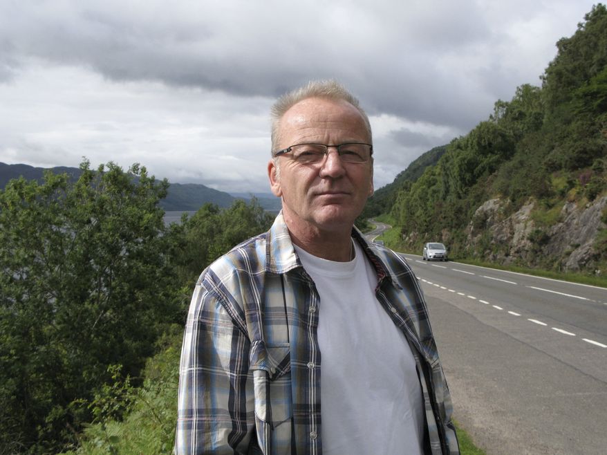 This undated photo taken at an unknown location and released by the Danish Refugee Council on Wednesday, Jan. 25, 2012, shows Dane Poul Hagen Thisted from the Danish Refugee Council's de-mining unit. (AP Photo/Danish Refugee Council)