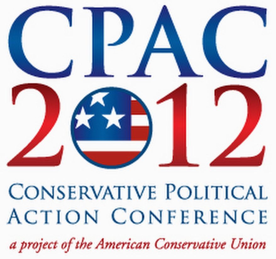 Dreaming of CPAC: the fabulous conservative gathering begins next Thursday with speakers that include all four Republican hopefuls and Sarah Palin. (image from American Conservative Union)