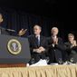 President Obama speaks at the annual National Prayer Breakfast in Washington on Thursday, Feb. 2, 2012. (AP Photo/Susan Walsh)
