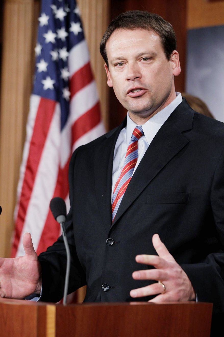 Rep. Heath Shuler, North Carolina Democrat, will not seek re-election to Congress. (AP photo)