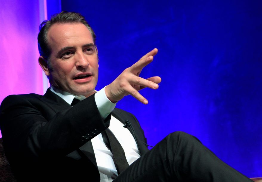 Controversy over racy ads featuring Oscar-nominated actor Jean Dujardin for the new movie "Les Infideles" have some French newspapers wondering if it could cost him the award for his role in the hit silent film "The Artist." (Associated Press)