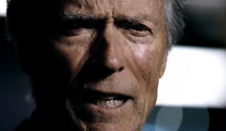 Actor Clint Eastwood is seen here in a television ad titled &quot;It&#39;s Halftime In America,&quot; which aired Feb. 5, 2012, during Super Bowl XVLI. (Associated Press/Chrysler Group LLC)