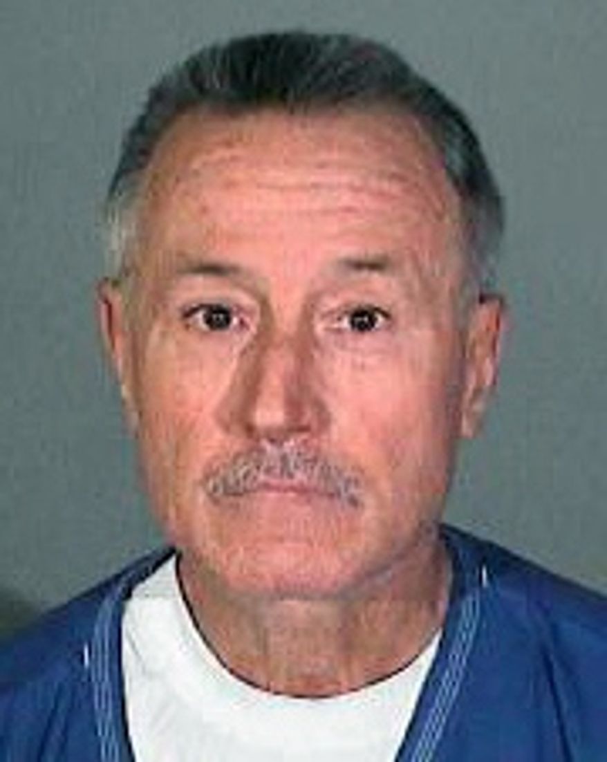 This undated police booking photo released by the Los Angeles Sheriff's Department shows former Los Angeles teacher Mark Berndt, 61, who was arrested for felony molestation of 23 kids after photos surfaced. Berndt been charged with committing lewd acts with 23 boys and girls ages 7 to 10. AP Photo/ Los Angeles Sheriff's Department)