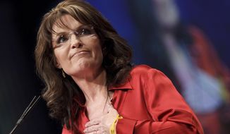 Former Alaska Gov. Sarah Palin (Associated Press)