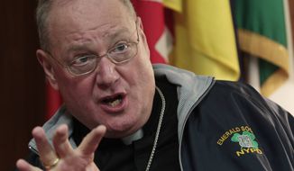 Archbishop of New York Timothy Dolan (AP Photo/Gregorio Borgia)