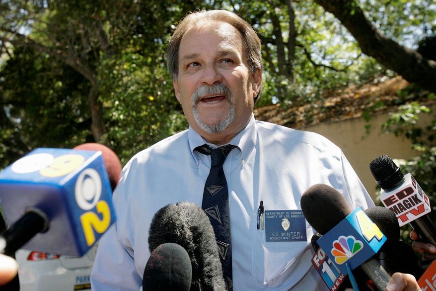 L.A. Assistant Chief Coroner Ed Winter says it is not unusual that Whitney Houston's medical providers have been subpoenaed to provide records on her. (Associated Press)