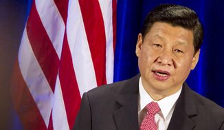 Chinese Vice President Xi Jinping speaks Feb. 15, 2012, to the US-China Business Council in Washington. (Associated Press)