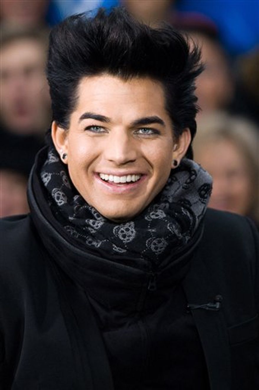 **FILE** Adam Lambert (Associated Press)