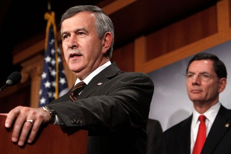 **FILE** Sen. Mike Johanns, Nebraska Republican (Associated Press)
