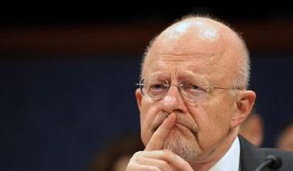 Director of U.S. National Security James Clapper has expressed concern about Iran&#39;s uranium enrichment work. (Associated Press)
