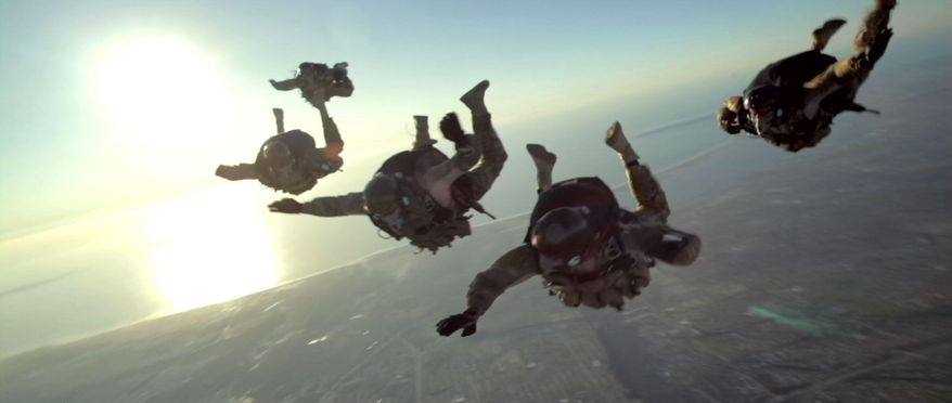 ** FILE ** In this image released by Relativity Media, a scene is shown from the film "Act of Valor," which stars real, active-duty Navy SEALs. (Associated Press/Relativity Media)
