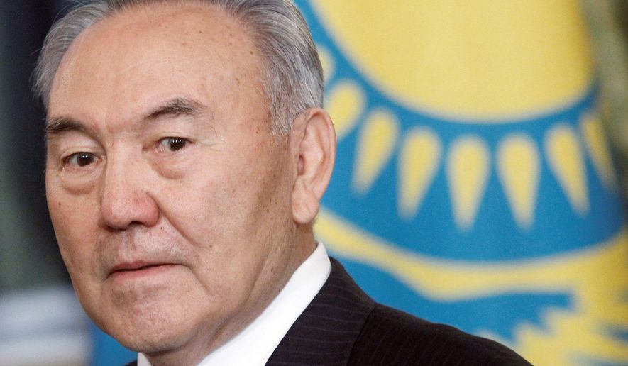 Kazakh President Nursultan Nazarbayev (Associated Press/File)