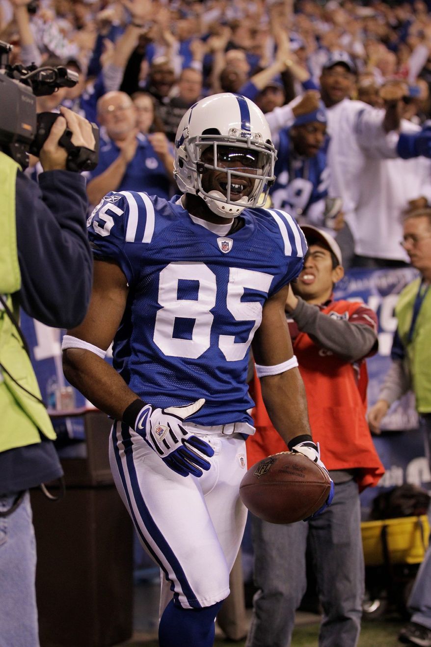New Redskins wide receiver Pierre Garcon posted career highs of 70 catches and 947 yards last season with Indianapolis. He signed a five-year, $42.5 million contract with Washington on Wednesday. (Associated Press)