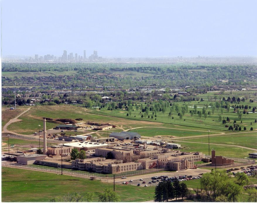 Ousted Illinois Gov. Rod Blagojevich entered the Englewood Federal Correctional Institution in Littleton, Colo., on Thursday, March 15, 2012, to serve a 14-year sentence on corruption charges. Downtown Denver is in the background. (AP Photo/Federal Bureau of Prisons)