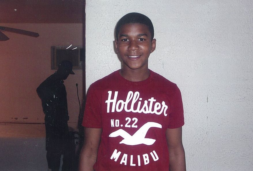** FILE ** Trayvon Martin, a Florida teen who was shot and killed in February 2012 while unarmed, is pictured in an undated family photo. (Associated Press/Martin family photo)
