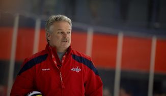 Dale Hunter was the fastest coach in Ontario Hockey League history to reach 400 victories, doing so in 599 games with the London Knights, before he agreed in November 2011 to take over as coach of the Capitals. Hunter decided not to return for the 2012-13 season.(Rod Lamkey Jr./The Washington Times)