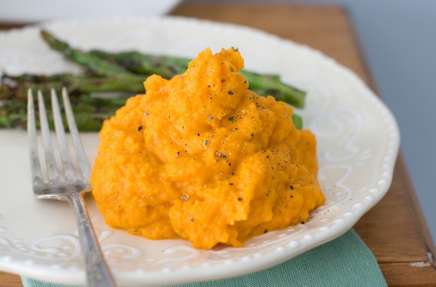 We mash potatoes. We mash squash. Some people even mash cauliflower. Why not mash carrots? As you can see in this image, with a bit of butter, milk, salt and pepper, I had a delicious vegetable dish with the consistency of mashed potatoes. (AP Photo/Matthew Mead)