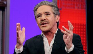 In this 2010 photo, Fox News Channel commentator Geraldo Rivera speaks on the &quot;Fox &amp; Friends&quot; television program in New York. (Associated Press)