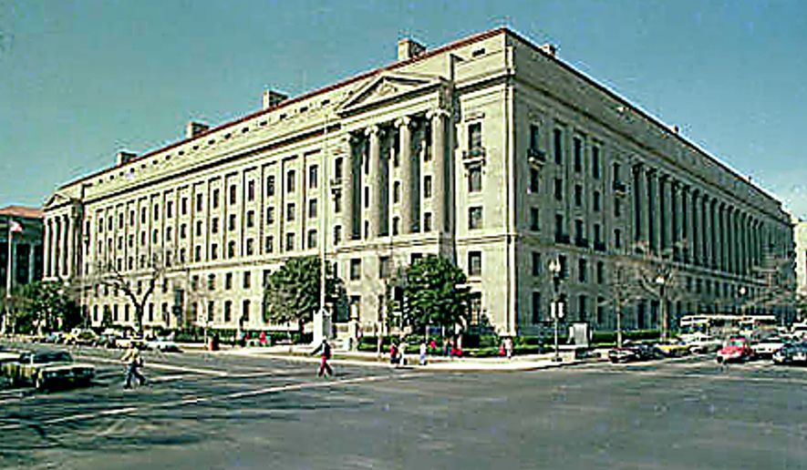 Department of Justice headquarters in Washington (Associated Press)