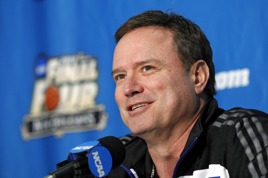 Louisville head coach Rick Pitino talks to reporters during a news conference in New Orleans on Thursday, March 29, 2012. Louisville will play Kentucky in an NCAA tournament Final Four game on Saturday. (AP Photo/Gerald Herbert)