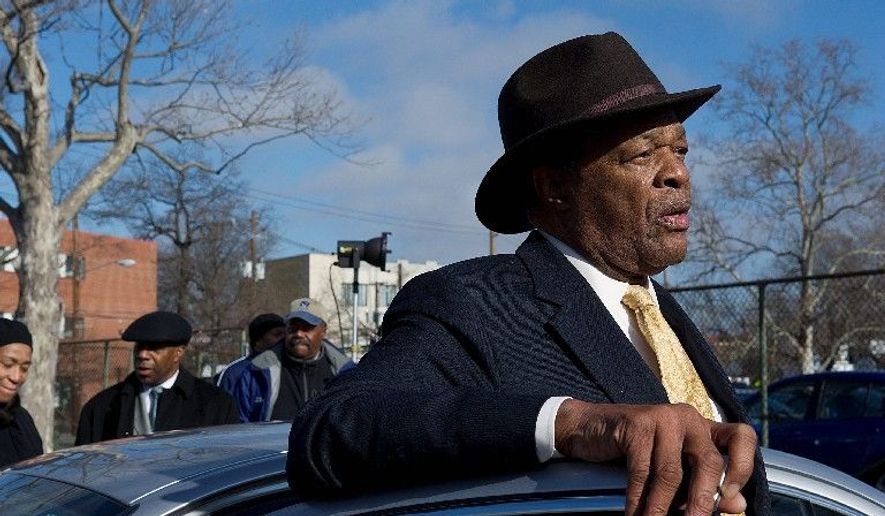 Marion Barry, just two days after he won the Democratic primary for D.C. Council, said things about Asian-Americans in his Ward 8 that have created an uproar. (Barbara L. Salisbury/The Washington Times)