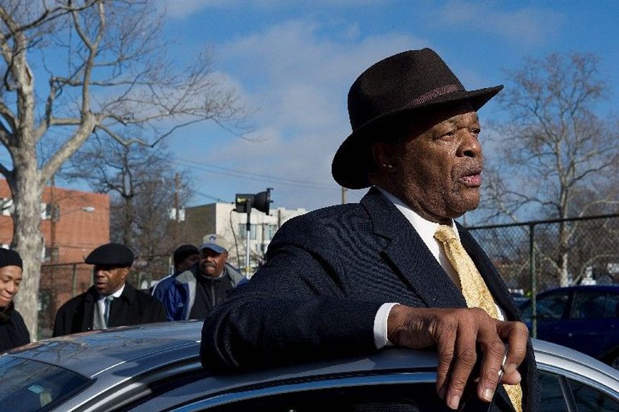 Marion Barry, just two days after he won the Democratic primary for D.C. Council, said things about Asian-Americans in his Ward 8 that have created an uproar. (Barbara L. Salisbury/The Washington Times)