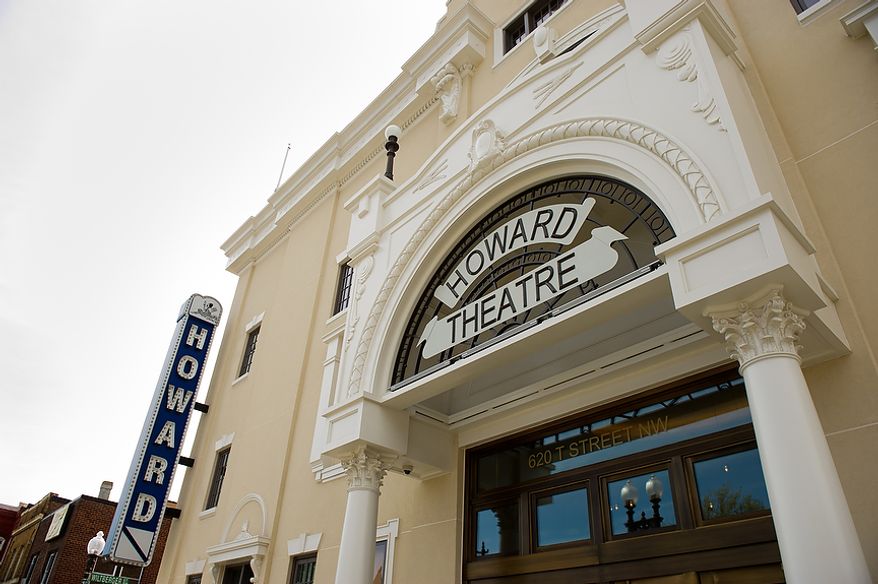 The redesigned historic Howard Theatre is set to reopen with a ribbon cutting Monday and an opening night gala on Thursday, Washington, D.C., Thursday, April 5, 2012. (Andrew Harnik/The Washington Times)