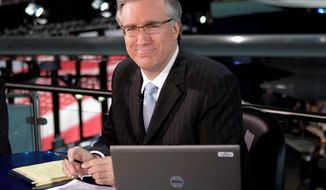 ESPN has suspended Keith Olbermann for the rest of the week after he went on a Twitter rant against Penn State students. (Associated Press) ** FILE **