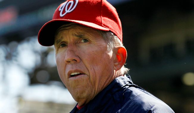 Sixty-nine-year-old Davey Johnson has managed five different teams for a total of 2127 games, 89 of which has come with the Nationals. (Associated Press)