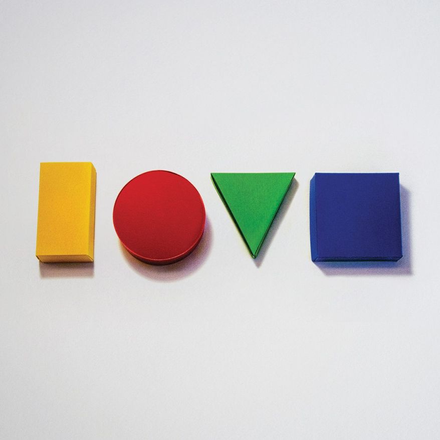 In this CD cover image released by Atlantic Records, the latest release by Jason Mraz, "Love," is shown. (AP Photo/Atlantic Records)