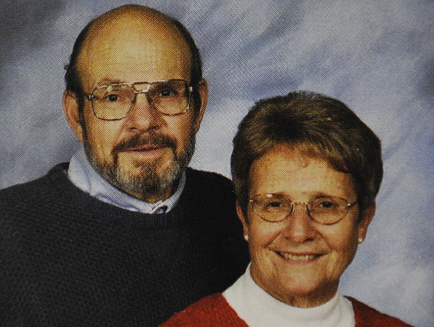The bodies of Jerry and Barbara Heil, shown in a photo from the directory of St. Piux X Catholic Church in White Bear Lake, Minn., have been identified, Italian officials said on Tuesday, April 17, 2012. The Americans perished when the Costa Concordia cruise ship capsized off Italy's Tuscan coast in January. (AP Photo/St. Pius X Church Directory Photo, Olan Mills Studios)