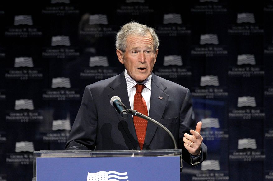 Former President George W. Bush (Associated Press)
