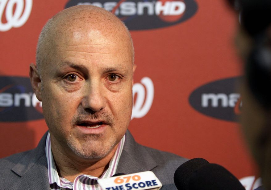 "He's the first real free agent I signed as a general manager. It's no coincidence." - Washington Nationals general manager Mike Rizzo