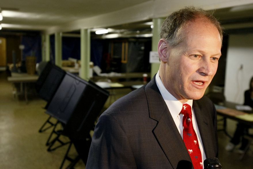 ** FILE ** In this May 18, 2010 photo, Mark Critz, then-Democratic congressional candidate is seen in Johnstown, Pa. (AP Photo/Keith Srakocic, File)