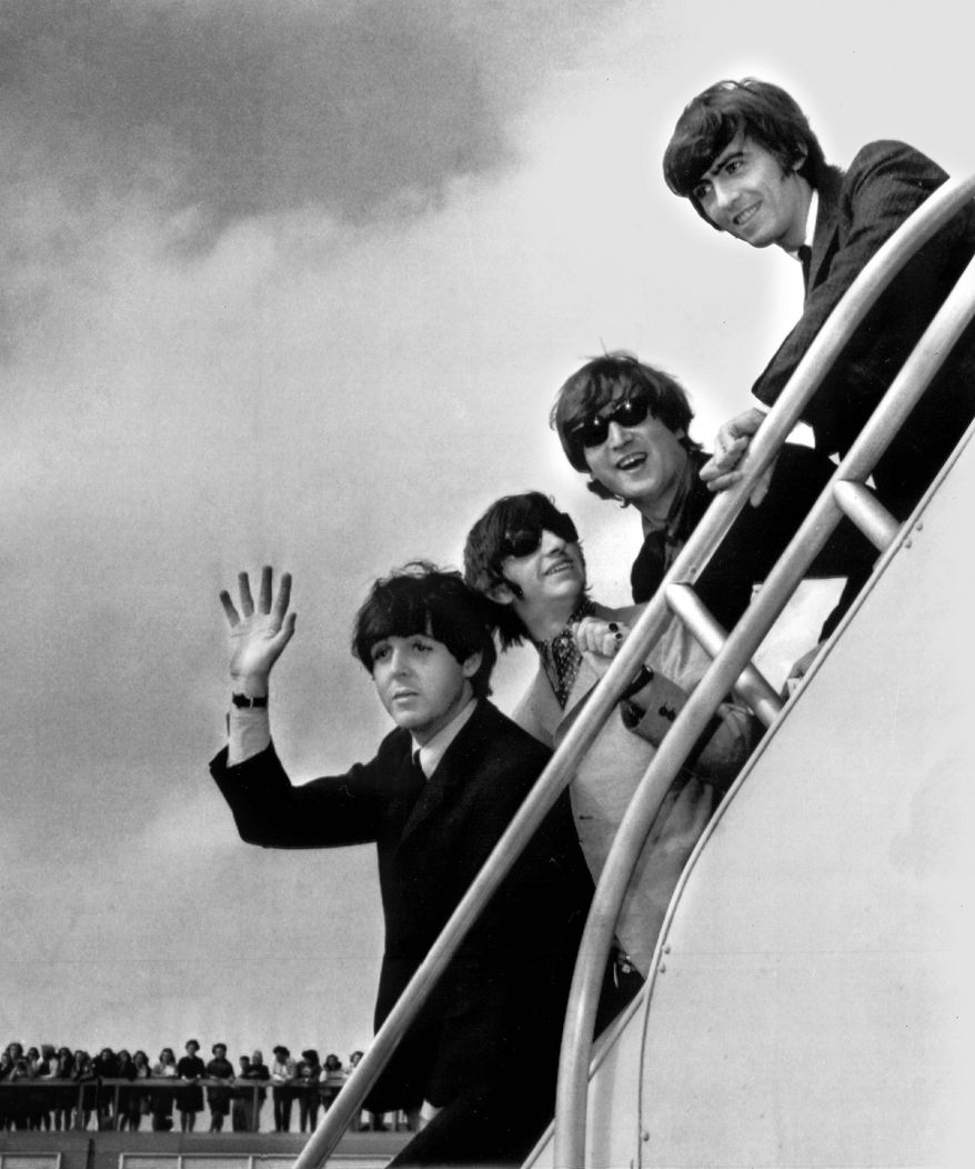 The Beatles' performance at the District's Washington Coliseum in February 1964 is the subject of "The Lost Concert" documentary. (Associated Press)
