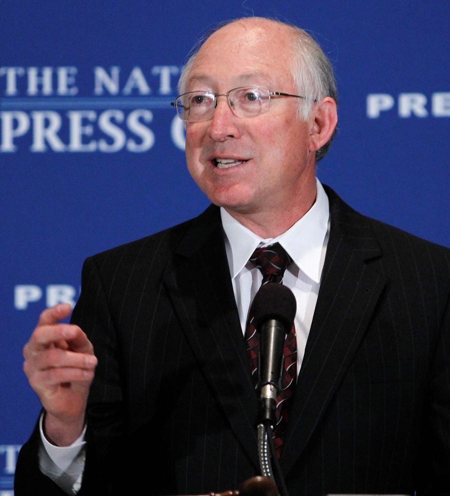 Interior Secretary Ken Salazar