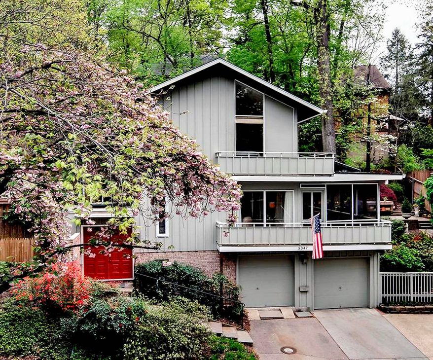 The home at 5347 MacArthur Blvd. NW in the District's Kent community is on the market for $1,250,000. The home, built in 1969, has five bedrooms, three full baths, a powder room and an open floor plan.