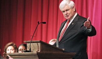 Newt Gingrich spent lavishly on his quixotic presidential campaign, including $1.6 million in March alone for travel and $271,000 to himself, according to FEC records. (Associated Press)