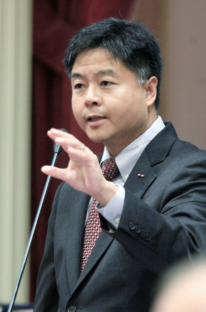 California state Sen. Ted W. Lieu (Associated Press)