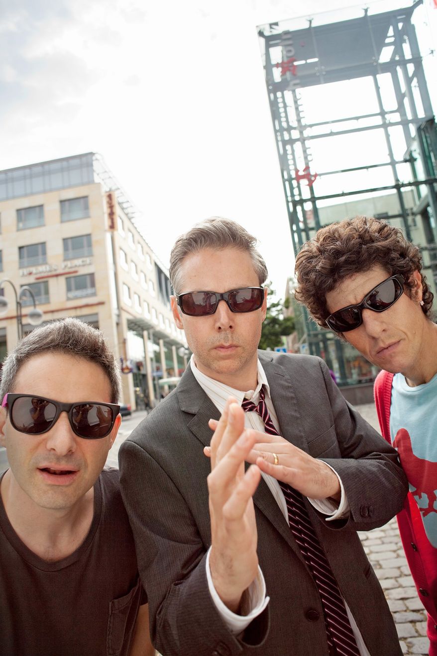**FILE** In this undated publicity image released by Nasty Little Man, Beastie Boys group members (from left) Adam "Ad-Rock" Horovitz, Adam "MCA" Yauch and Michael "Mike D" Diamond are shown. (Associated Press/Nasty Little Man)