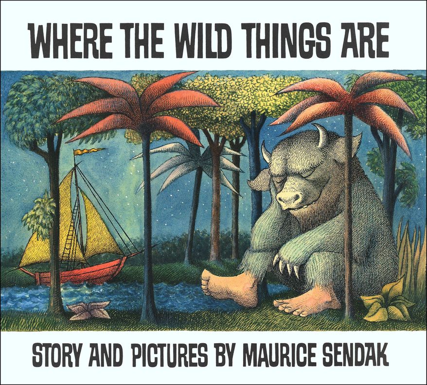 Maurice Sendak's "Where the Wild Things Are" depicted the sometimes darker side of childhood. (AP Photo/HarperCollins)