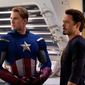 Chris Evans (left) and Robert Downey Jr. star as Captain America and Iron Man, respectively, in &quot;The Avengers.&quot; Disney is planning a sequel sometime after the release &quot;Iron Man 3&quot; and &quot;Thor 2&quot; next year and &quot;Captain America 2&quot; in 2014. (Associated Press)